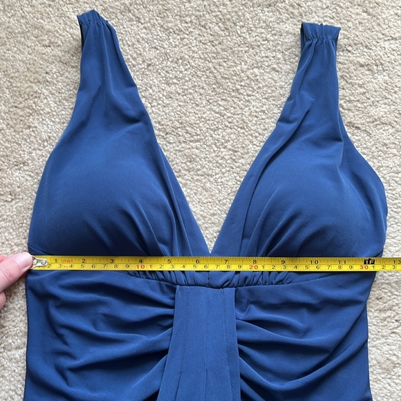 💜 HOST PICK 💜 Enchante Blue Low Back Cocktail Dress - Picture 6 of 8